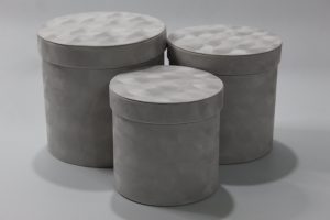 Капелюшні круглі коробки для мильних букетів