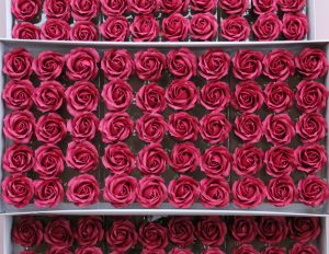 Стандартні мильні троянди Люкс 4 шари