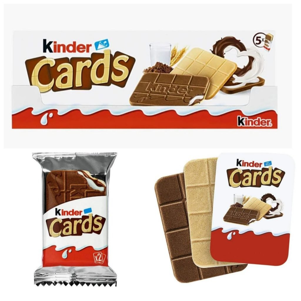 Цукерки Kinder Cards - Milni Troiandi